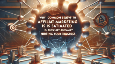 Why the Common Belief That Affiliate Marketing Is Saturated Is Actually Hurting Your Progress