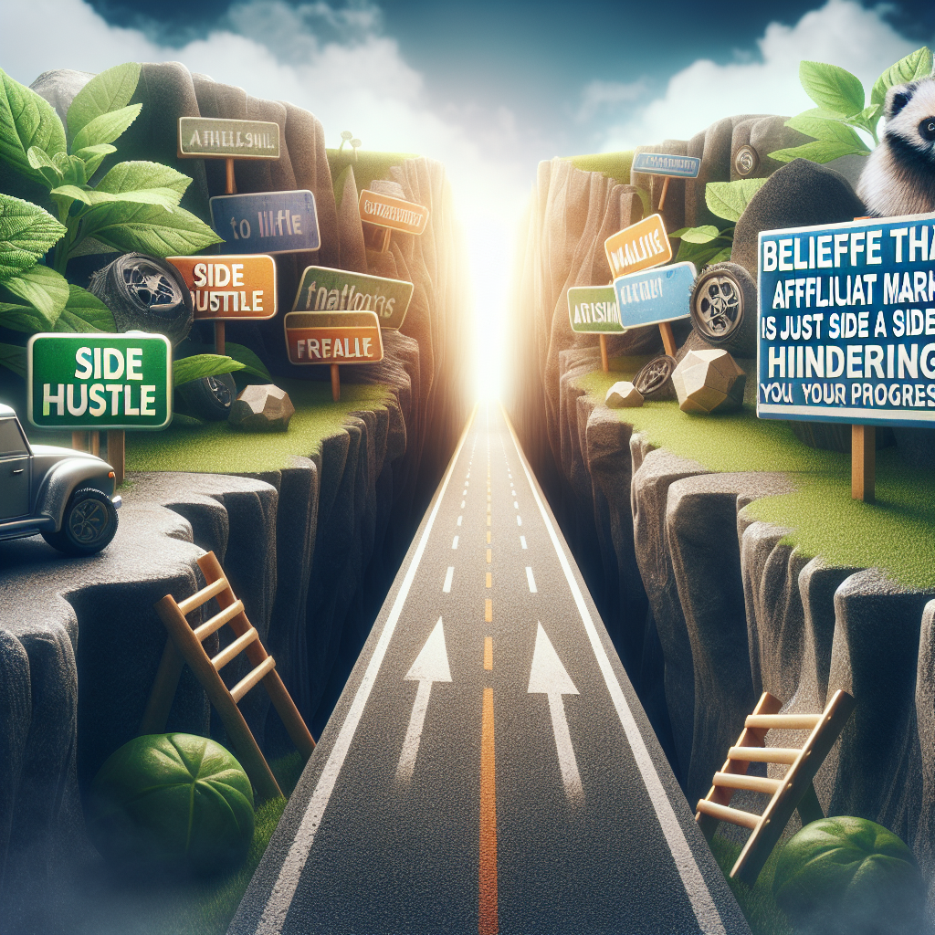 Why the Belief That Affiliate Marketing Is Just a Side Hustle Is Hindering Your Progress