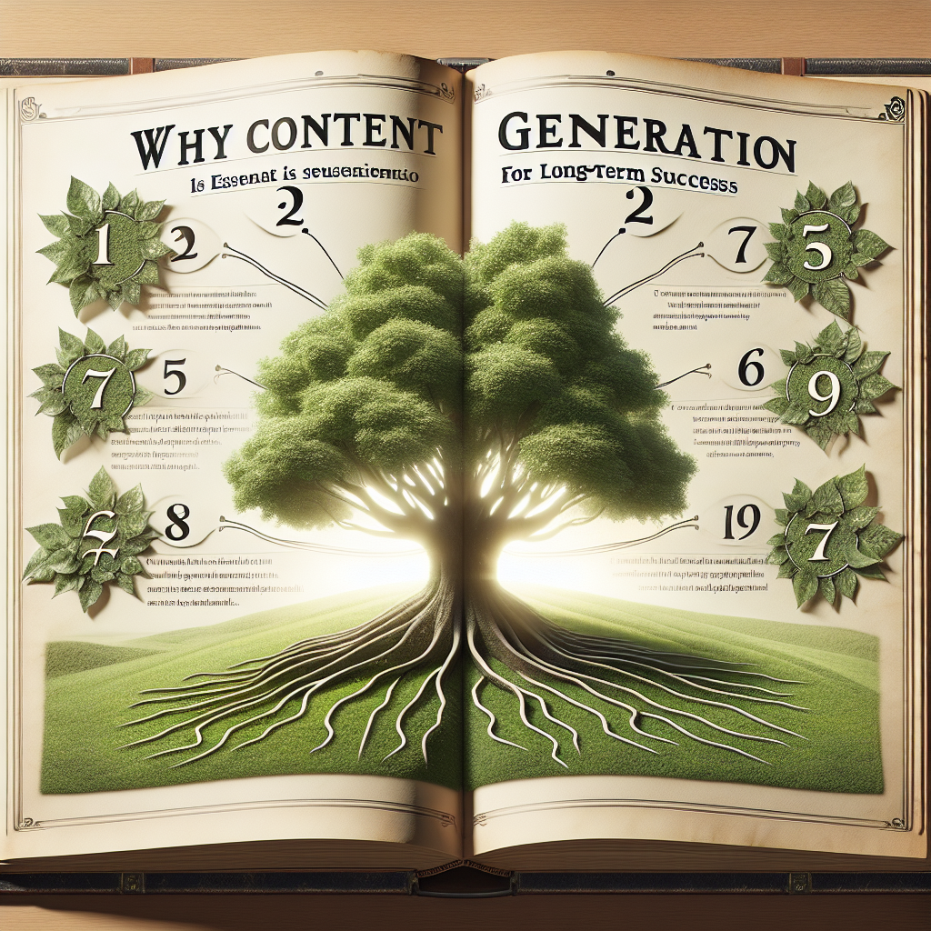 5 Reasons Why Content Generation Is Essential for Long-Term Success