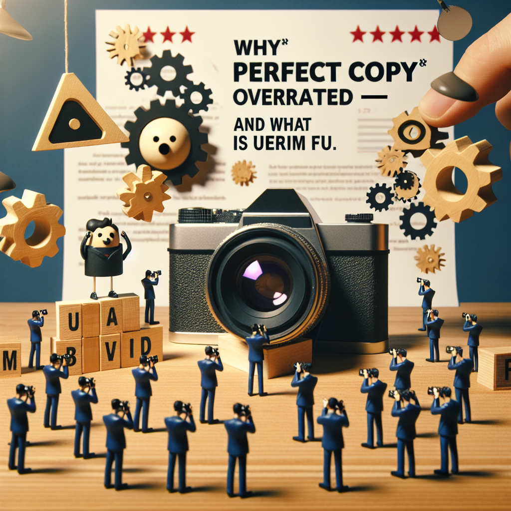 Why ‘Perfect Copy’ is Overrated – And What to Aim for Instead