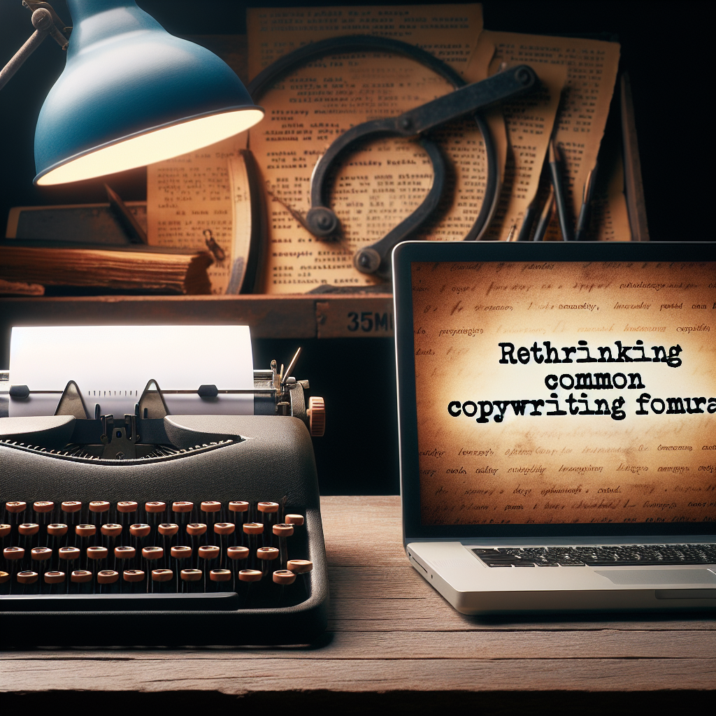 Why You Should Rethink Common Copywriting Formulas