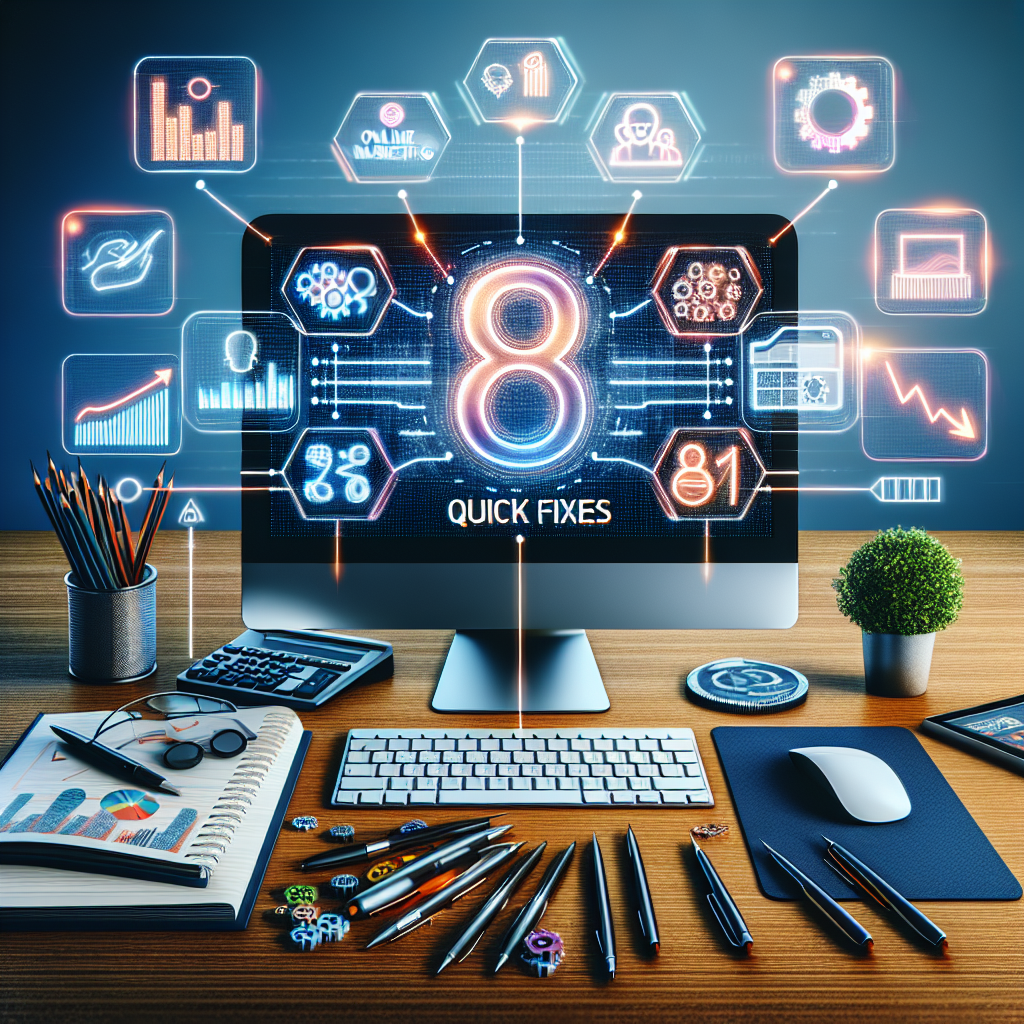 8 Quick Fixes to Enhance Your Online Marketing Strategy