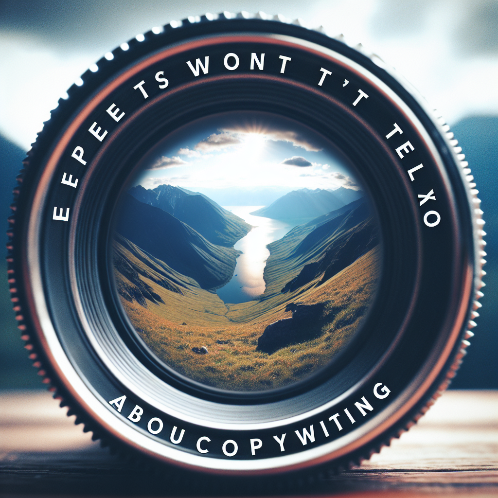 What Experts Won’t Tell You About Copywriting