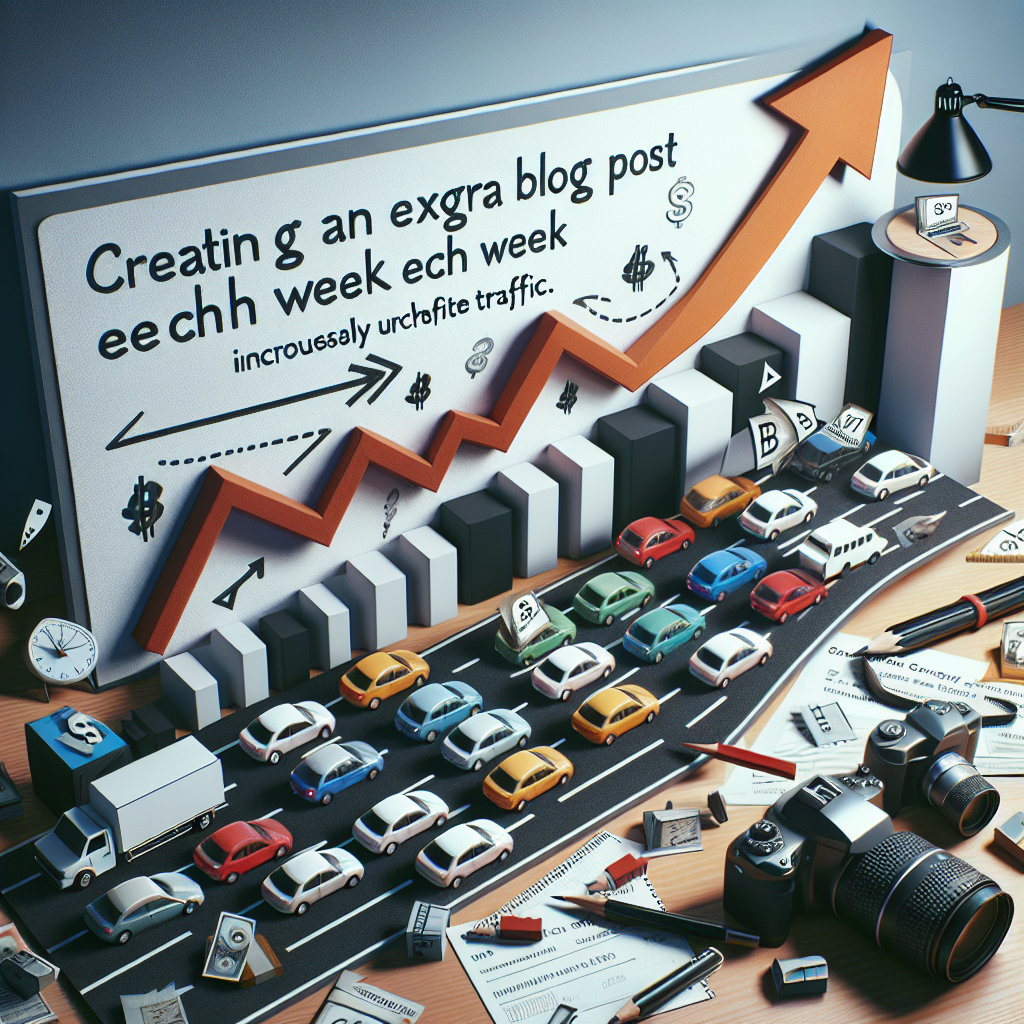 How Writing 1 Extra Blog Post a Week Can Boost Your Traffic