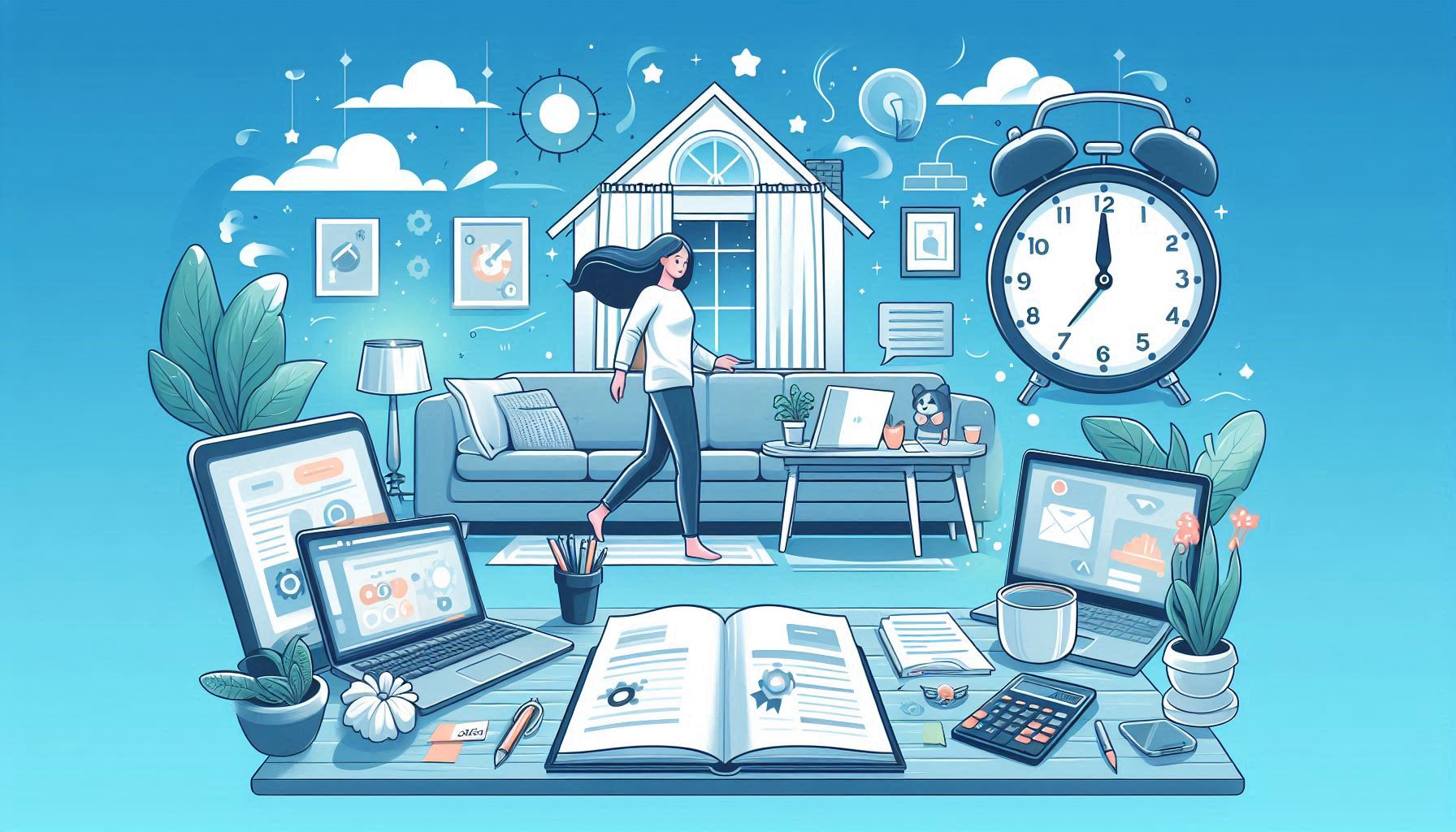5 Surprising Things You Can Accomplish in Just One Hour of Working From Home