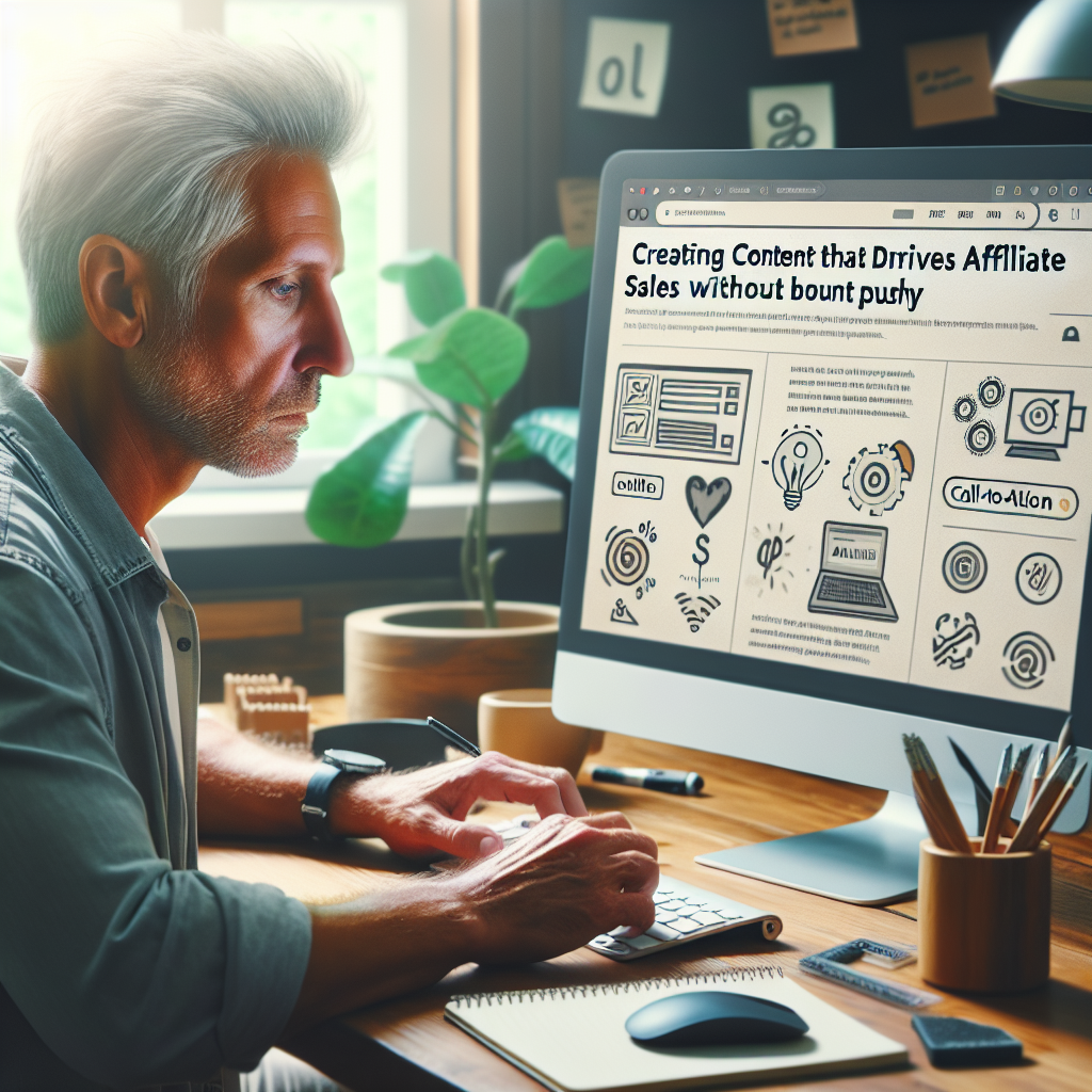 How to Create Content That Drives Affiliate Sales Without Being Pushy