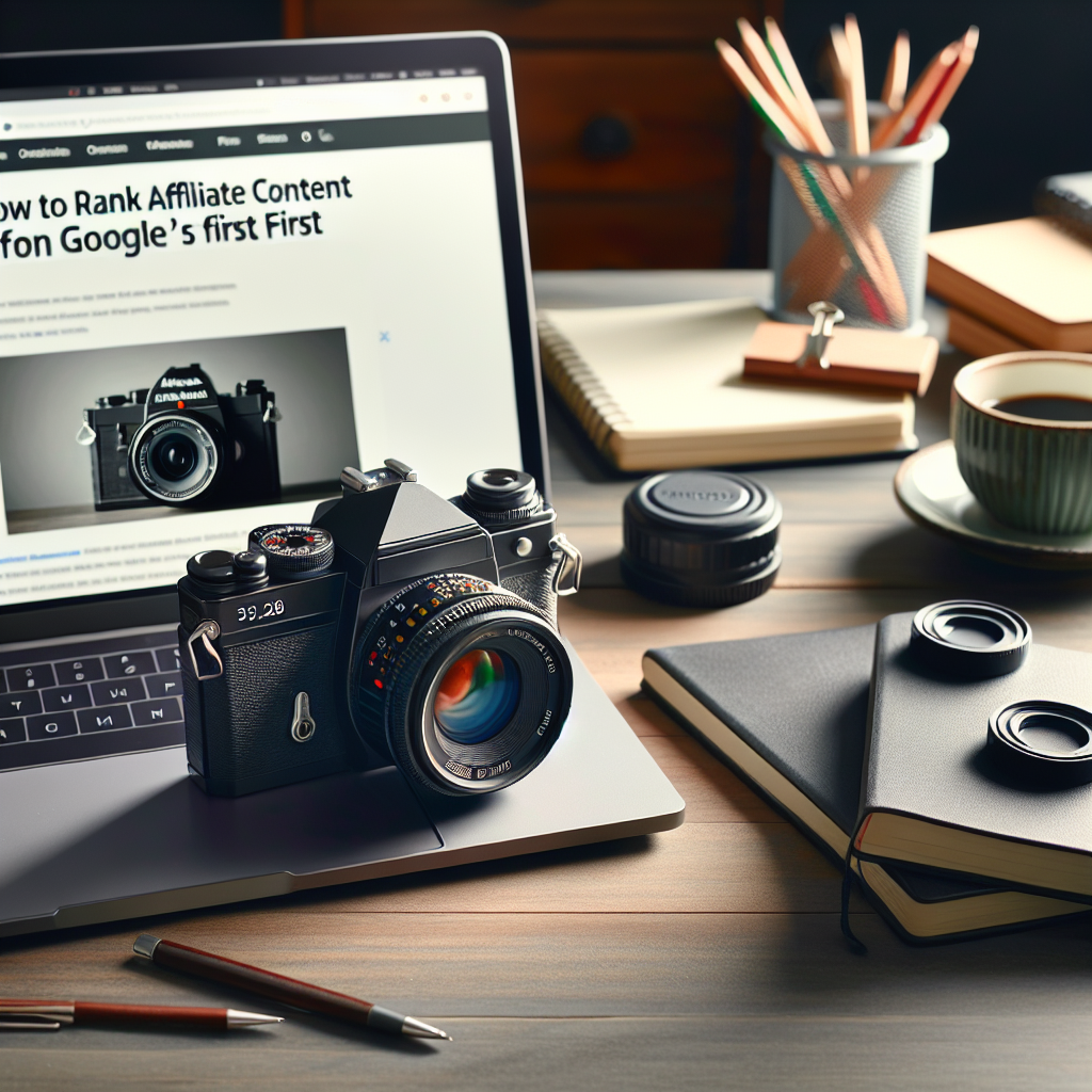 How to Rank Affiliate Content on Google’s First Page