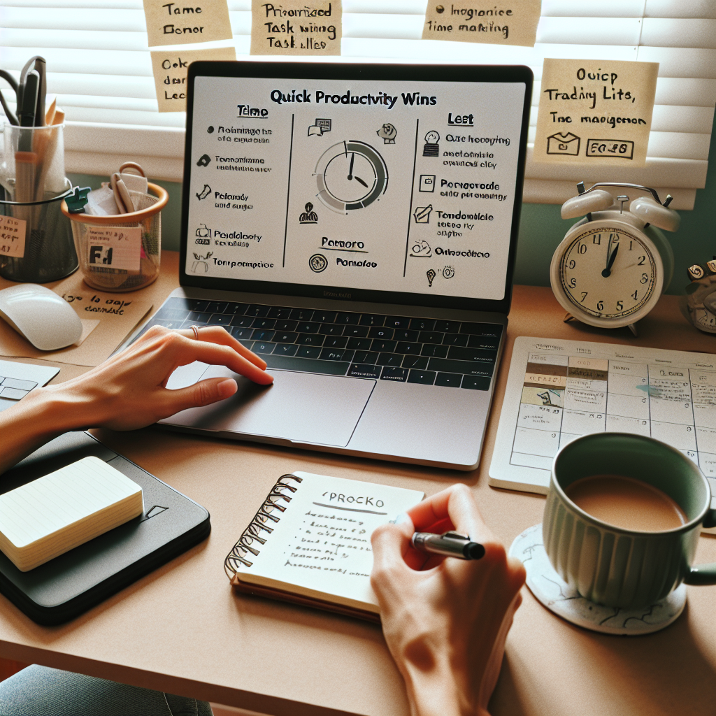 6 Quick Wins to Jumpstart Your Work From Home Productivity