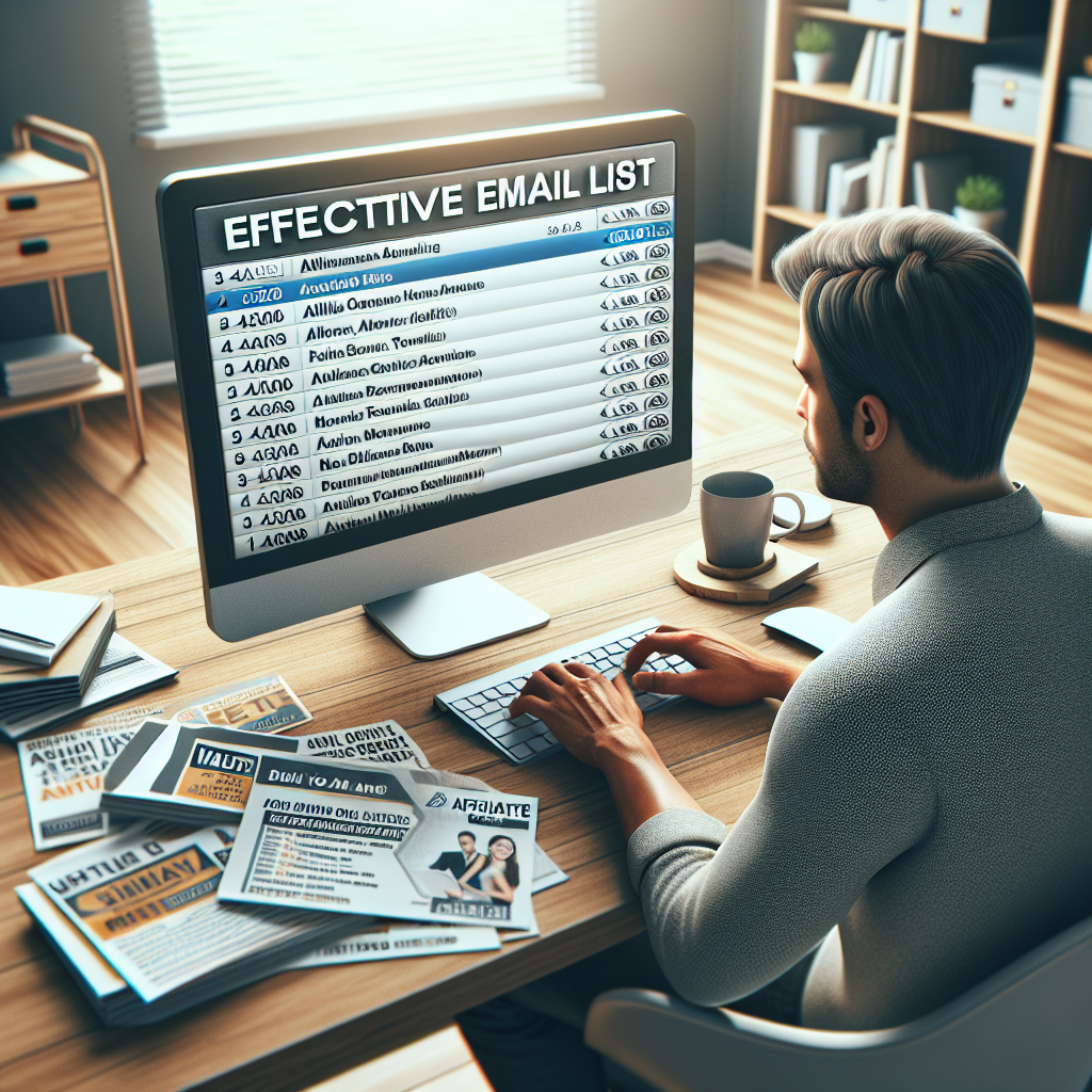 How to Build an Email List That Converts for Affiliate Offers