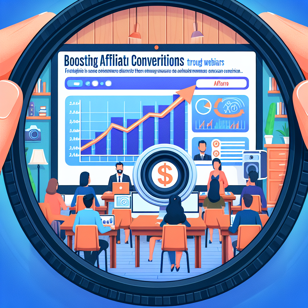 How to Use Webinars to Drive Affiliate Conversions