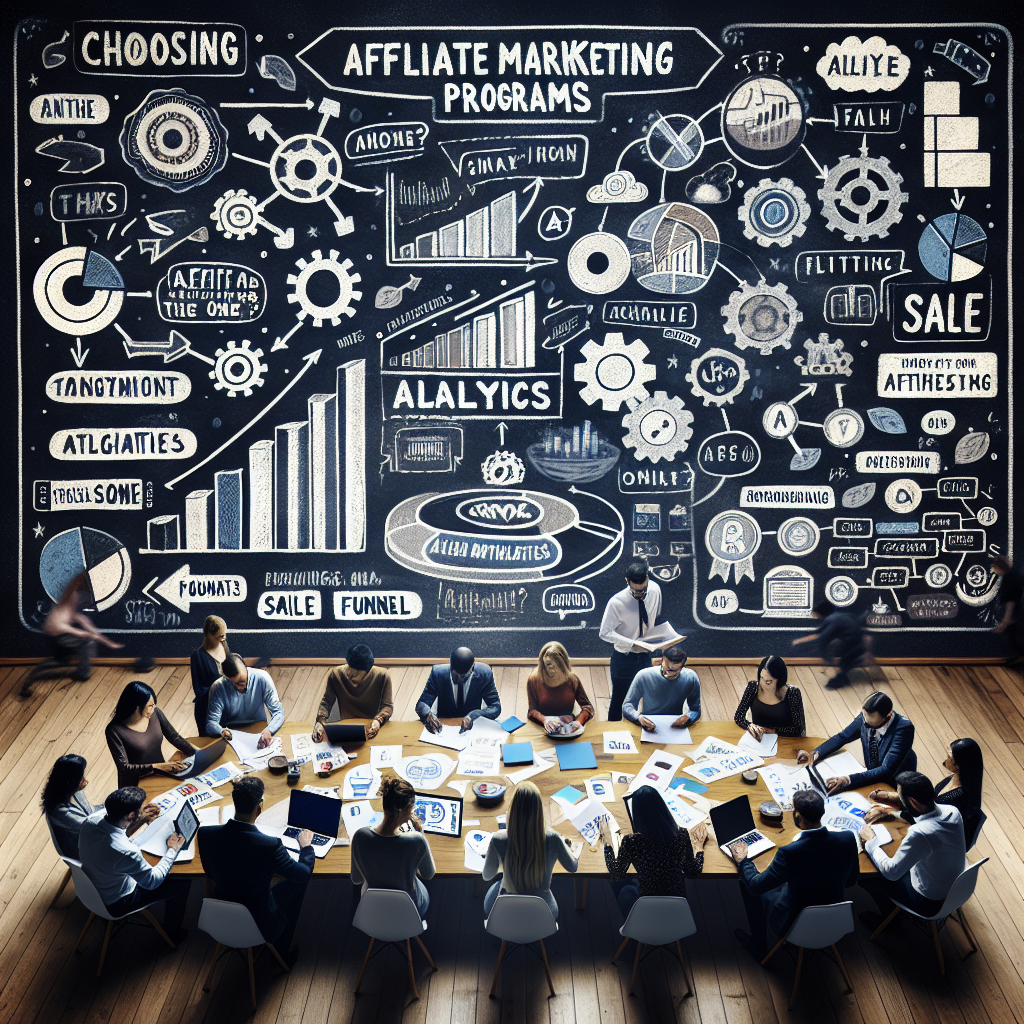 Affiliate Marketing Programs: Choosing the Right One