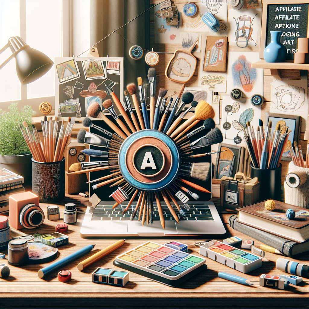 Affiliate Marketing for Art Bloggers: Share Supplies and Courses