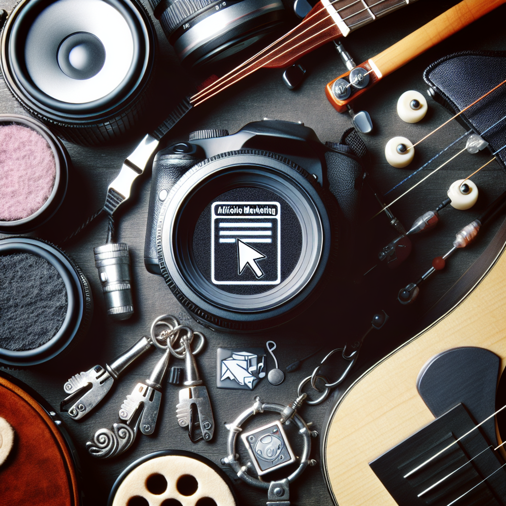 Affiliate Marketing for Music Bloggers: Recommend Instruments and Gear