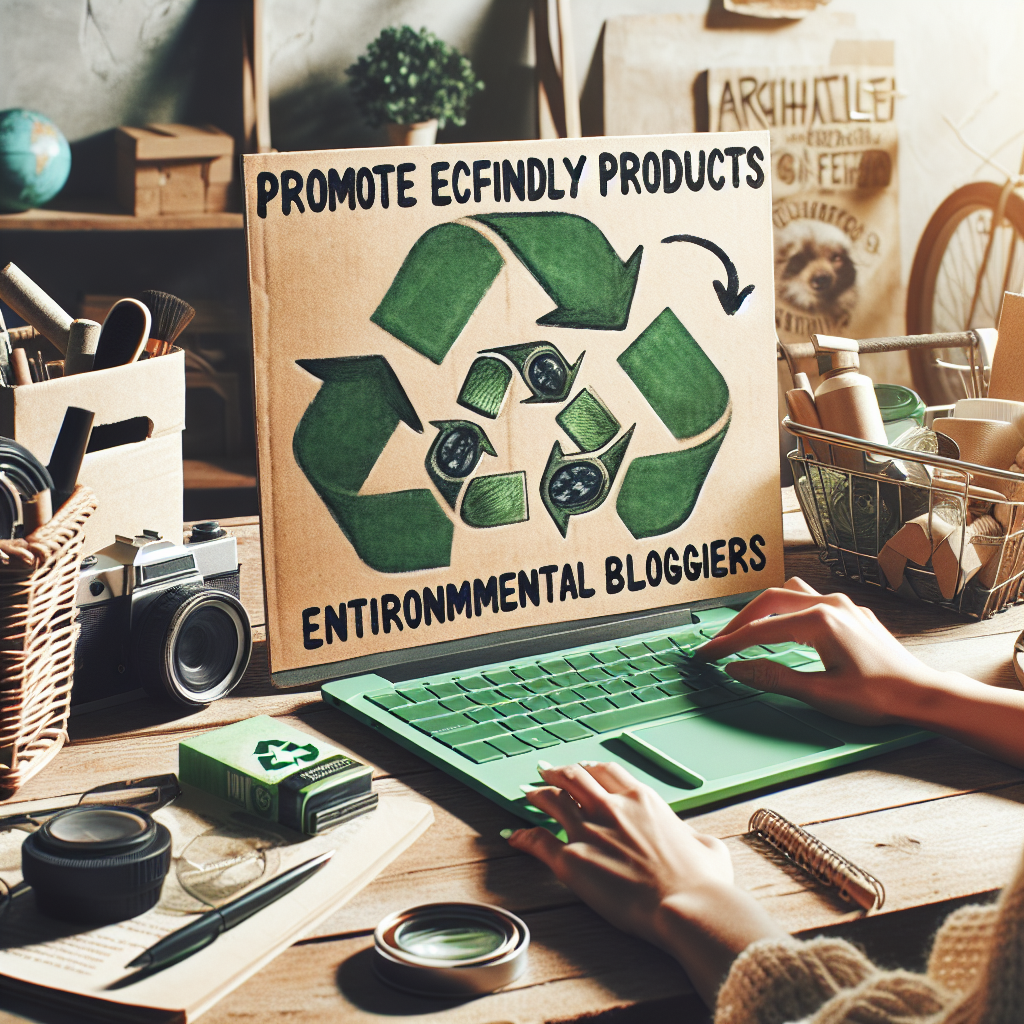 Affiliate Marketing for Environmental Bloggers: Promote Eco-Friendly Products