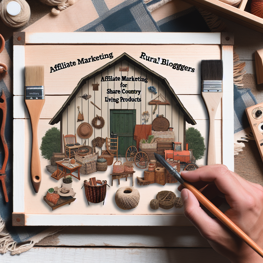 Affiliate Marketing for Rural Bloggers: Share Country Living Products