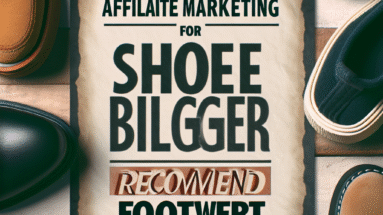 Affiliate Marketing for Shoe Bloggers: Recommend Footwear