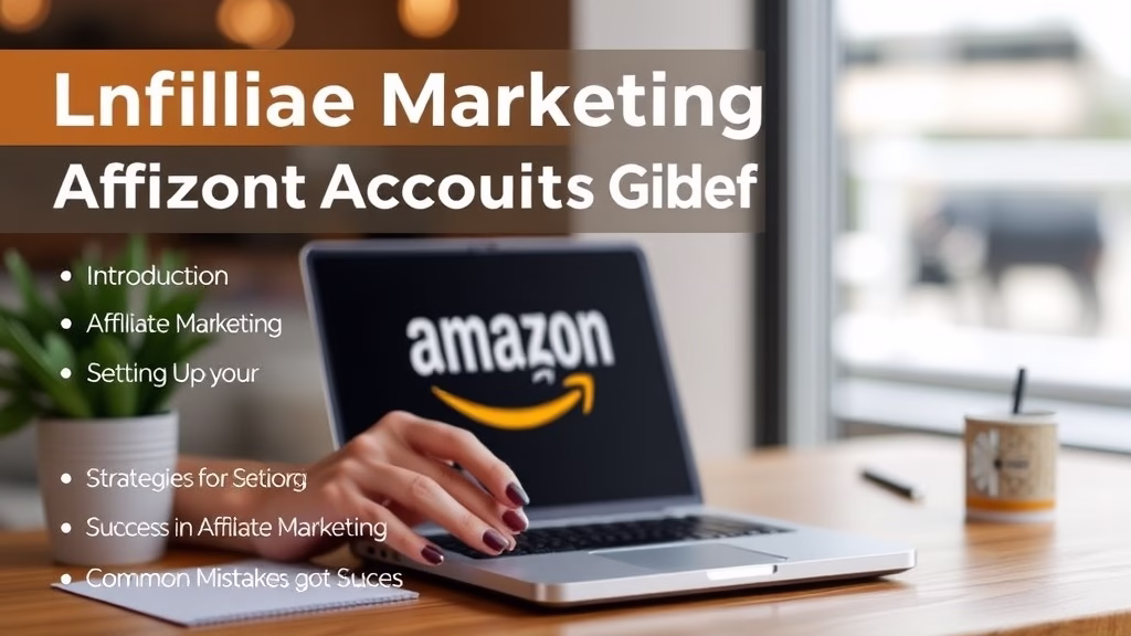 Unlock Success: Affiliate Marketing Amazon Account Guide (2025)