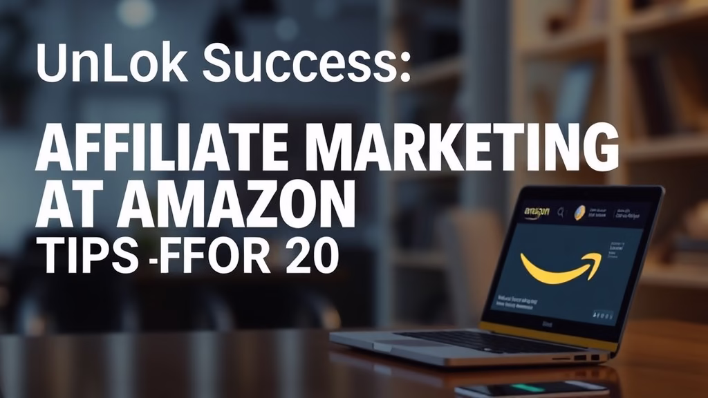 Unlock Success: Affiliate Marketing at Amazon Tips for 2025!