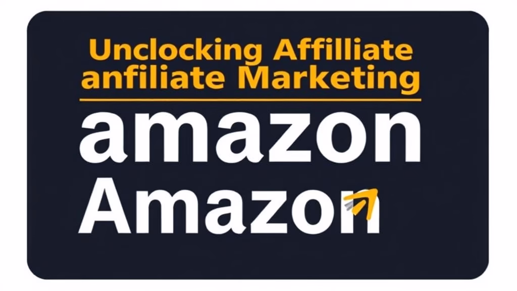 Unlocking Affiliate Marketing Amazon: How It Works (2025 Guide)