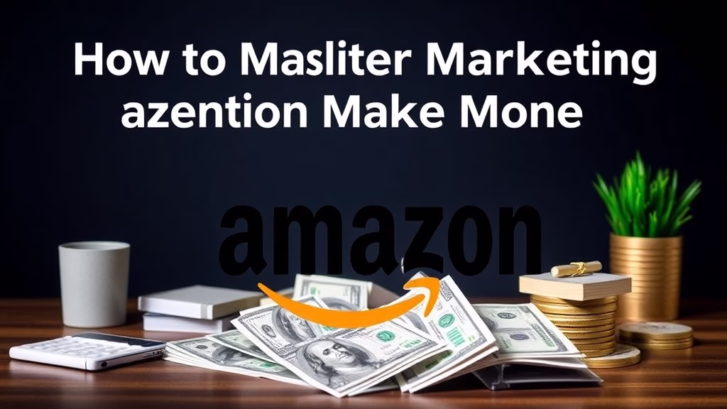 How to Master Affiliate Marketing Amazon Make Money (2025 Guide)