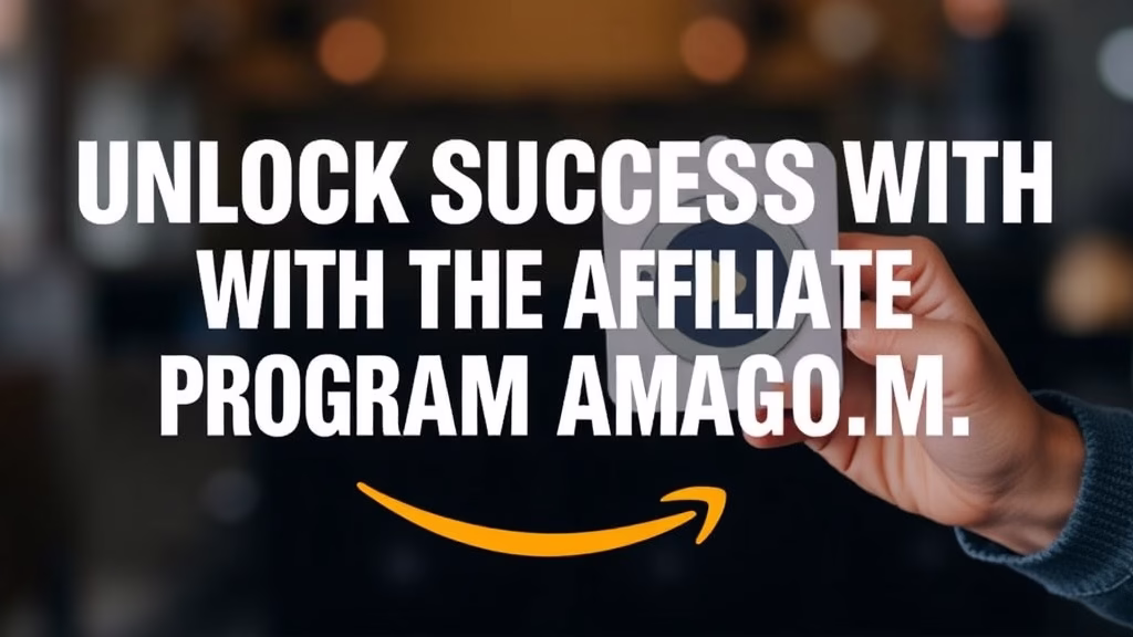 Unlock Success with the Affiliate Program Amazon ES (2025 Guide)